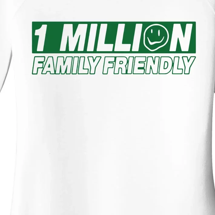 1 Million Family Friendly Women's Perfect Tri Tunic Long Sleeve Shirt