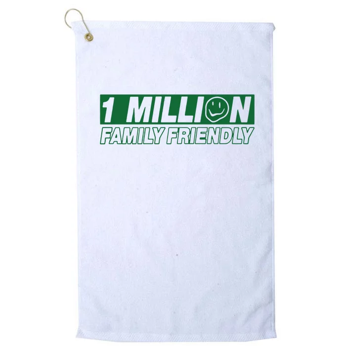 1 Million Family Friendly Platinum Collection Golf Towel