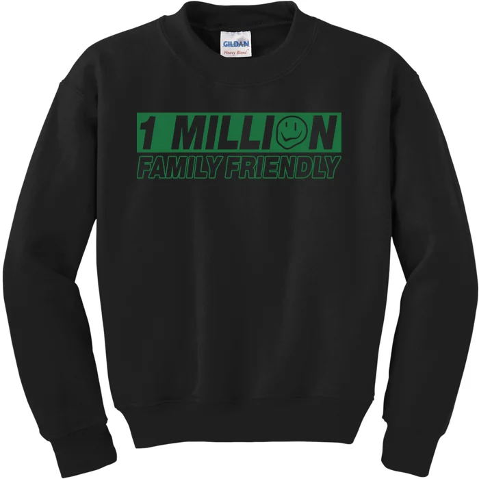 1 Million Family Friendly Kids Sweatshirt