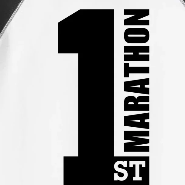 1st Marathon Gift Toddler Fine Jersey T-Shirt