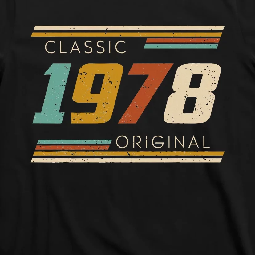 1978 Made In 1978 44th Birthday 44 Years Old T-Shirt