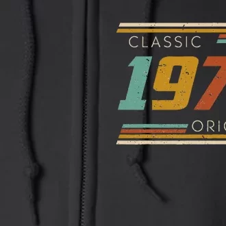 1978 Made In 1978 44th Birthday 44 Years Old Full Zip Hoodie