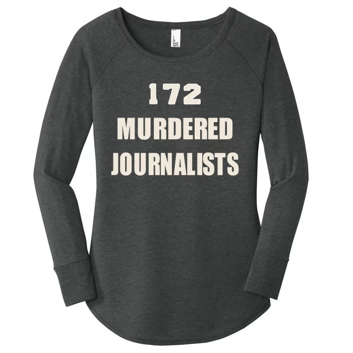 172 Murdered Journalists Women's Perfect Tri Tunic Long Sleeve Shirt