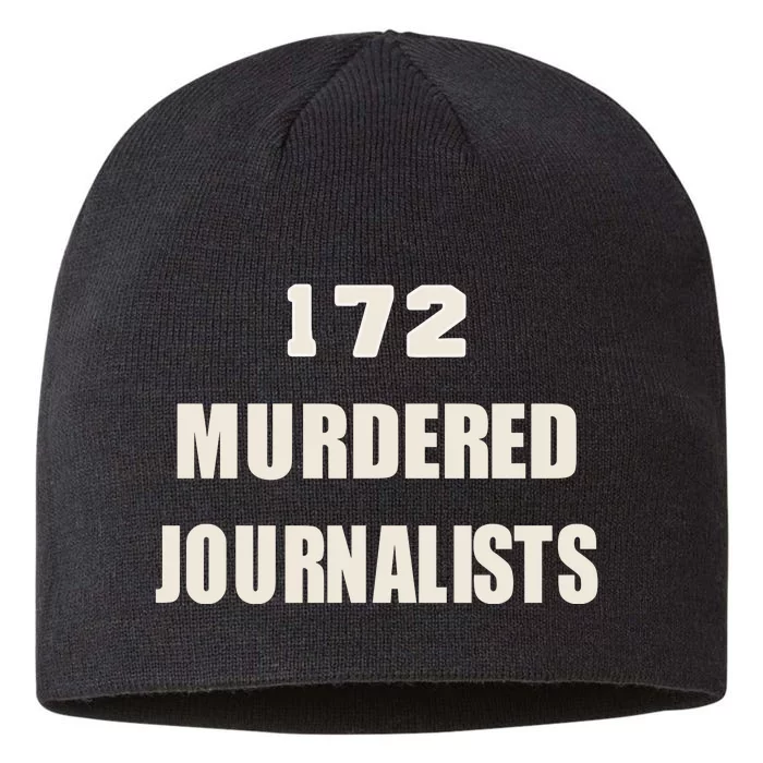 172 Murdered Journalists 8 1/2in Sustainable Knit Beanie