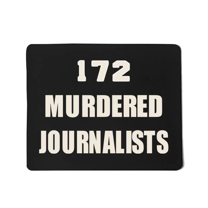 172 Murdered Journalists Mousepad