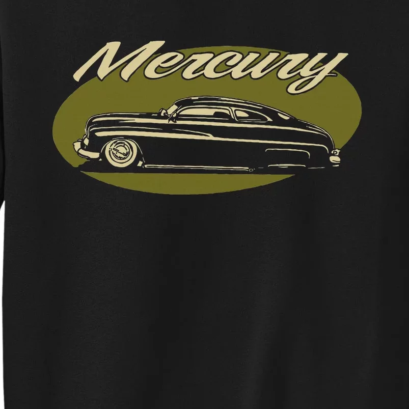 1950 Mercury Olive Low Rider Kustom Lead Sled Custom Hot Rod Tall Sweatshirt