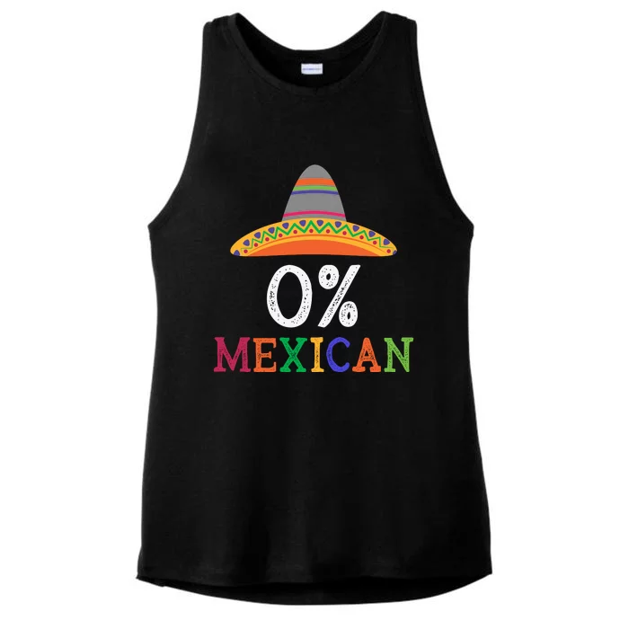 100% Mexican Pride Ladies Tri-Blend Wicking Tank