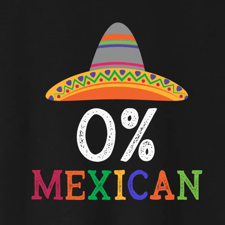 100% Mexican Pride Women's Crop Top Tee