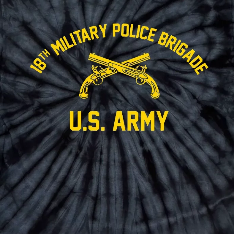 18th Military Police Brigade Tie-Dye T-Shirt