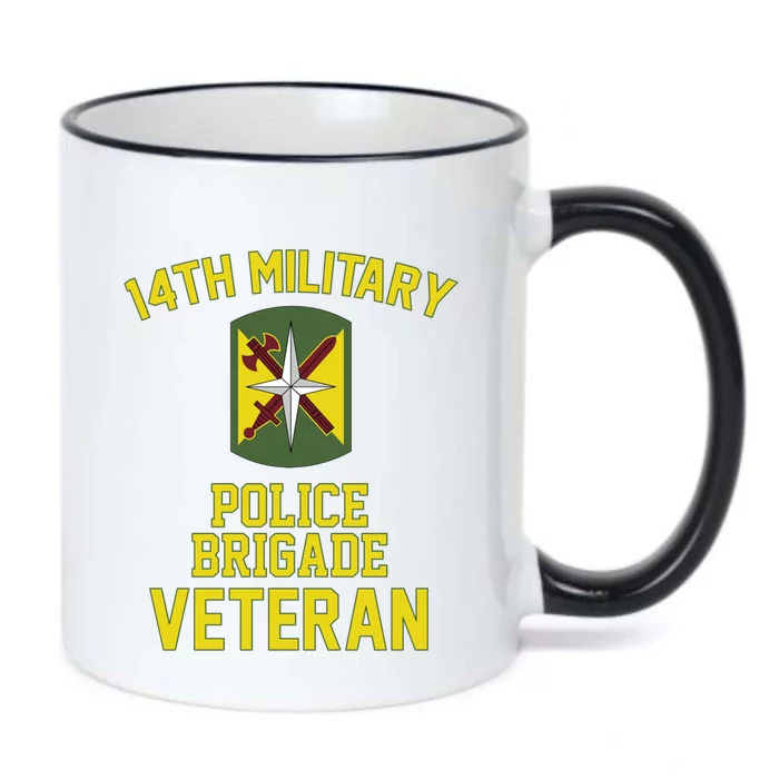 14th Military Police Brigade Veteran Military Father Day Gift Black Color Changing Mug