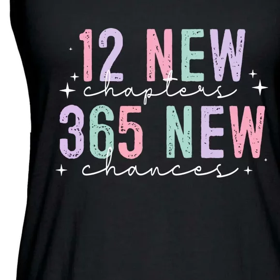 12 New Chapter 365 Chances New Year Ladies Essential Flowy Tank