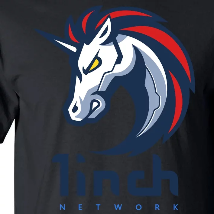 1Inch Network Logo, 1Inch Crypto, Decentralized Exchange DEX Tall T-Shirt