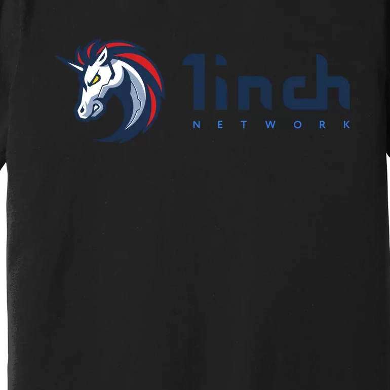 1Inch Network Logo, Decentralized Exchange DEX, 1Inch Crypto Premium T-Shirt