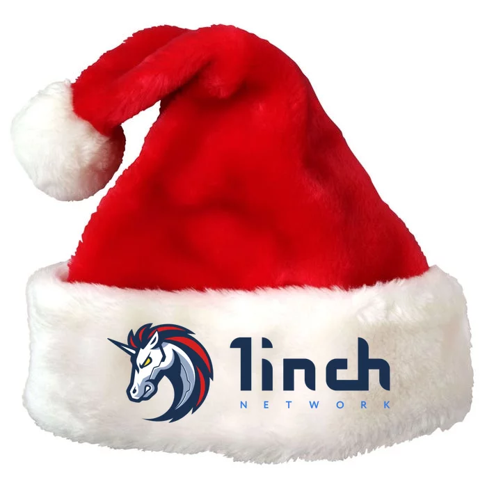 1Inch Network Logo, Decentralized Exchange DEX, 1Inch Crypto Premium Christmas Santa Hat