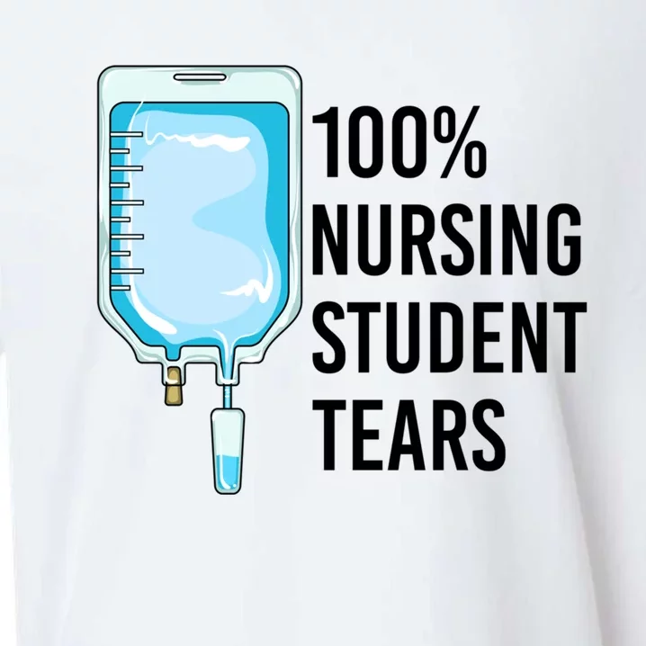 100% Nursing Student Tears Cool Gift Sueded Cloud Jersey T-Shirt