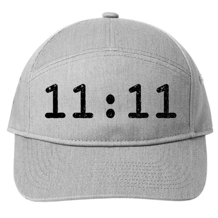 1111 Numerology Vintage Style Spiritual Awakening 7-Panel Snapback Hat