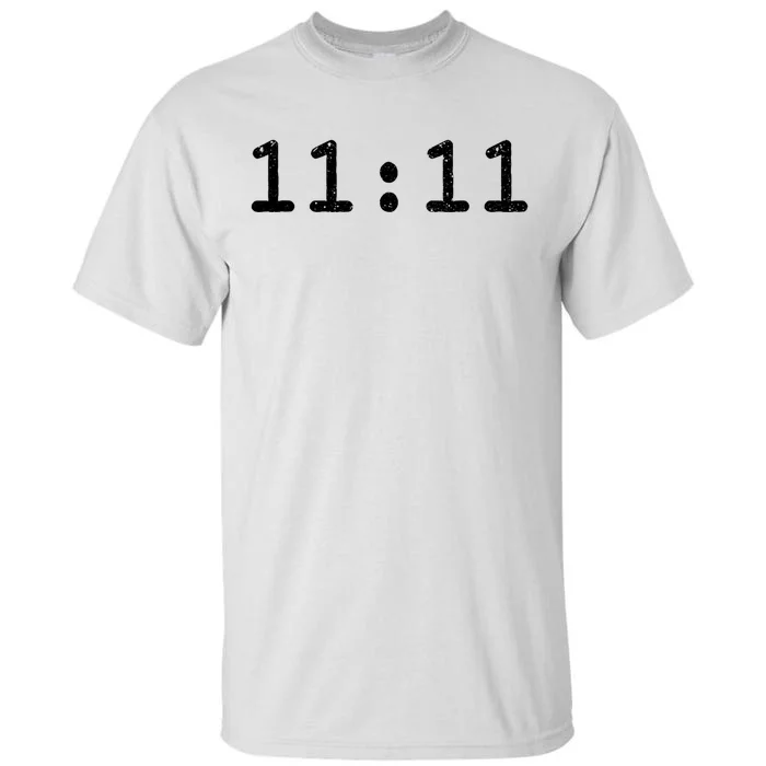 1111 Numerology Vintage Style Spiritual Awakening Tall T-Shirt