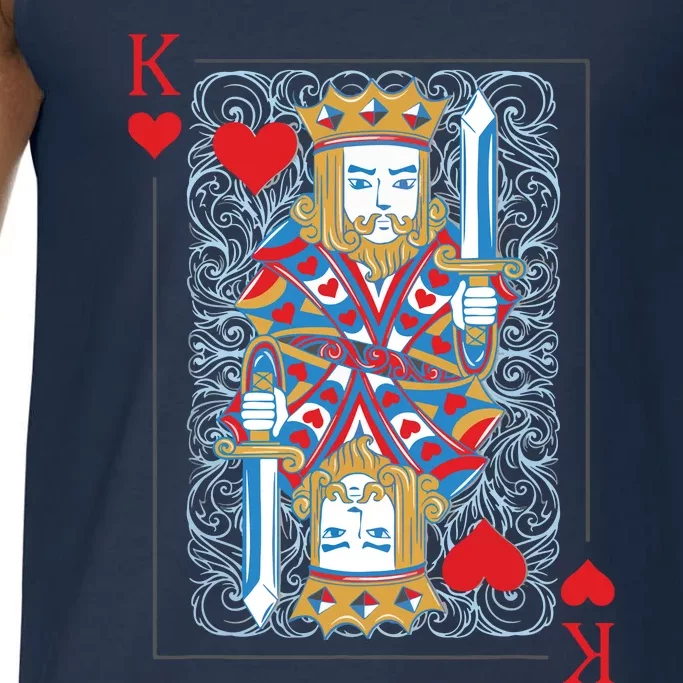 1 Of 2 King And Queen Matching Poker For Couples Comfort Colors® Tank Top