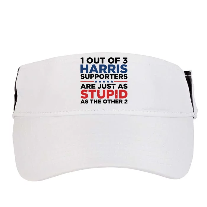 1 Out 3 Harris Supporters Are Just As Stupid As The Other 2 Adult Drive Performance Visor