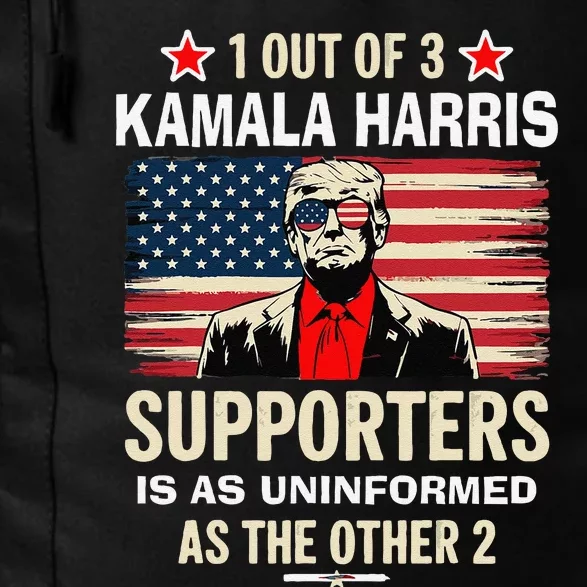 1 Of 3 Kamala Harris Supporters As Uniformed As The Other 2 Trump Daily Commute Backpack