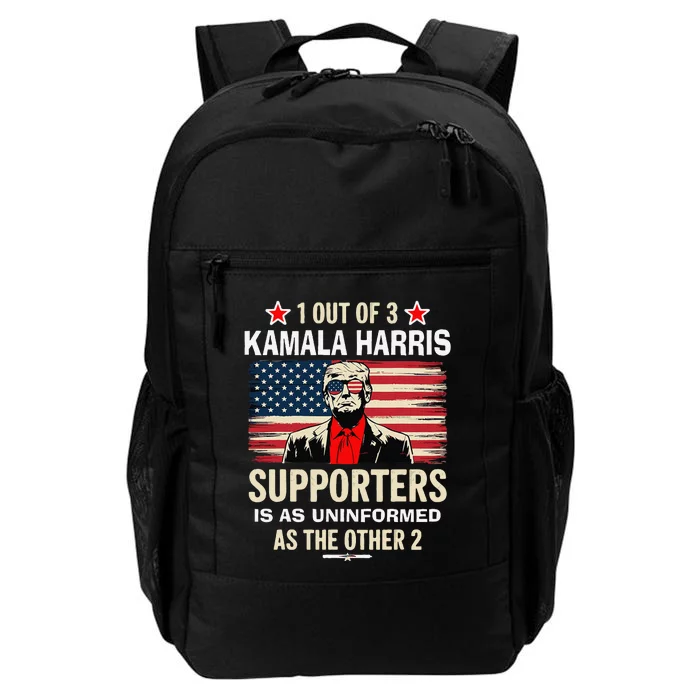 1 Of 3 Kamala Harris Supporters As Uniformed As The Other 2 Trump Daily Commute Backpack