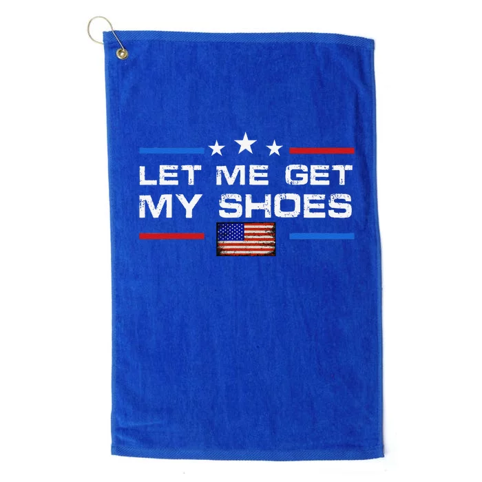 13th Of July IM Voting For Let Me Get My Shoes Platinum Collection Golf Towel