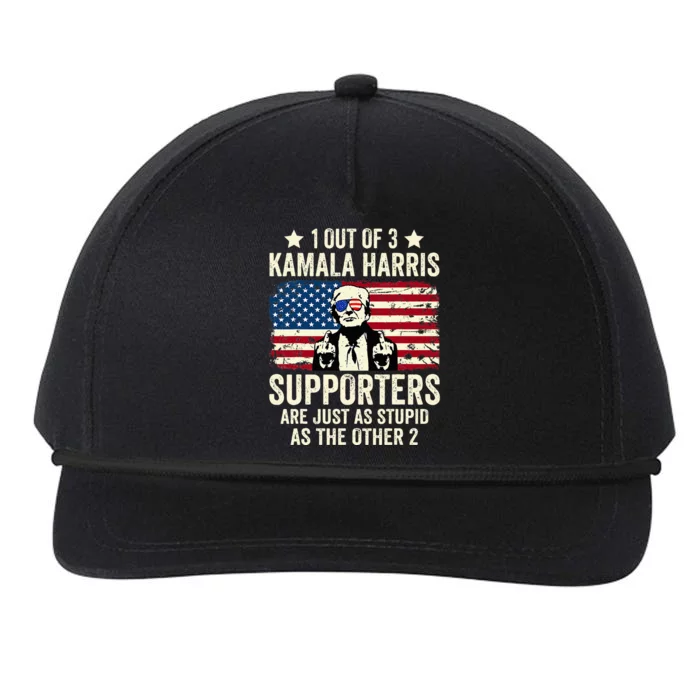 1 Out Of 3 Kamala Harris Snapback Five-Panel Rope Hat