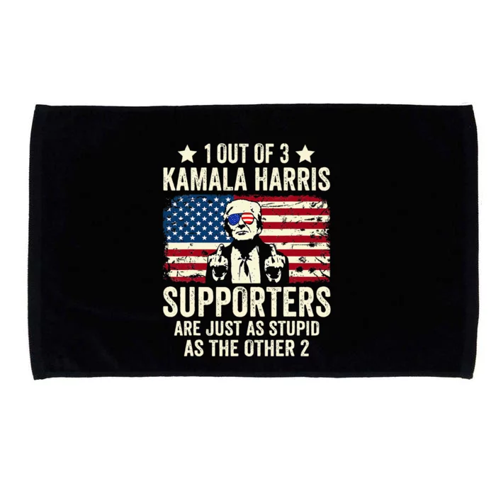 1 Out Of 3 Kamala Harris Microfiber Hand Towel