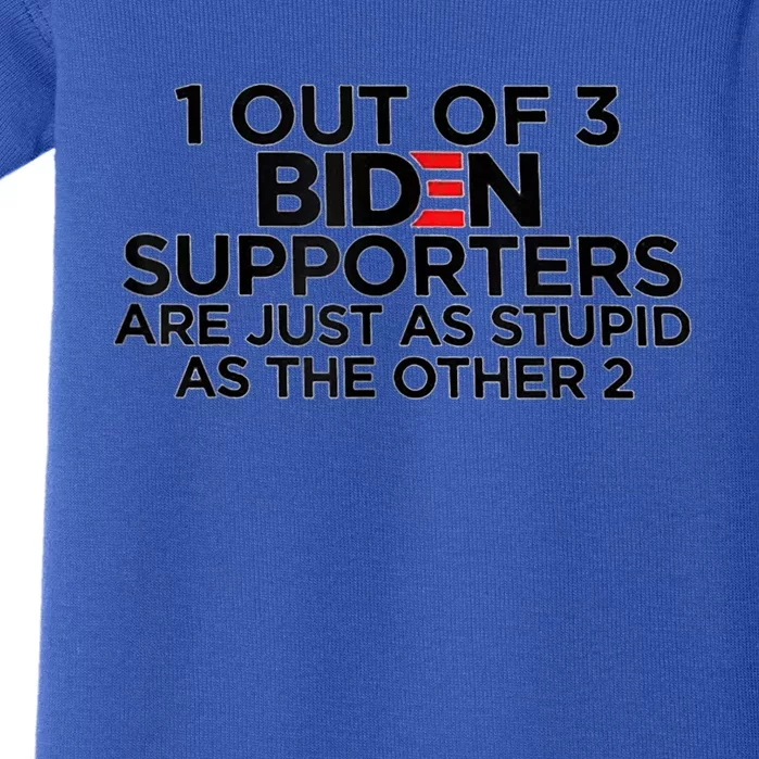 1 Out Of 3 Biden Supporters Baby Bodysuit