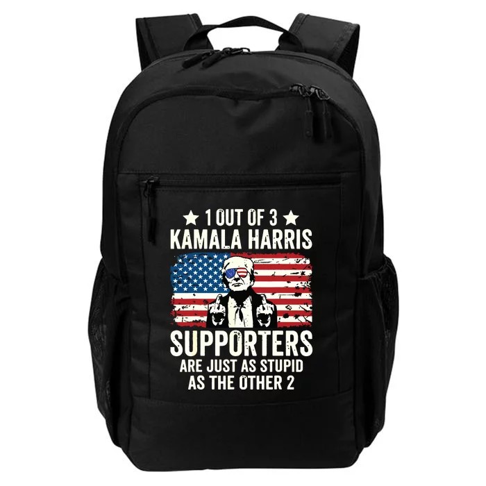 1 Out Of 3 Kamala Harris Supporters Are Just As Stupid Daily Commute Backpack