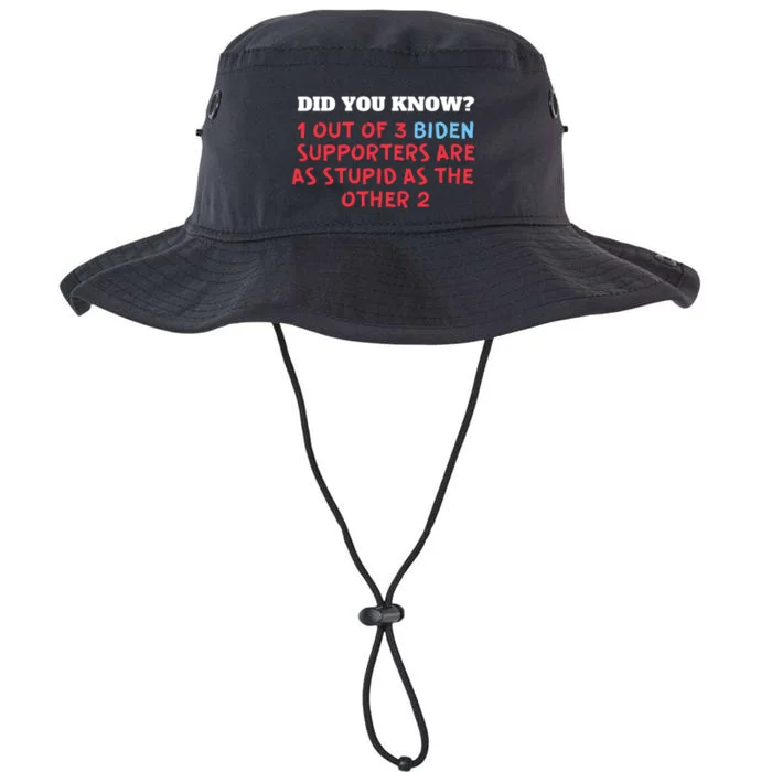 1 Out Of 3 Biden Supporters Are As Stupid As The Other 2 Legacy Cool Fit Booney Bucket Hat