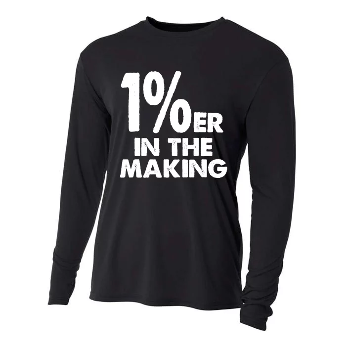 1%er One Percenter In The Making Entrepreneur Life Cooling Performance Long Sleeve Crew