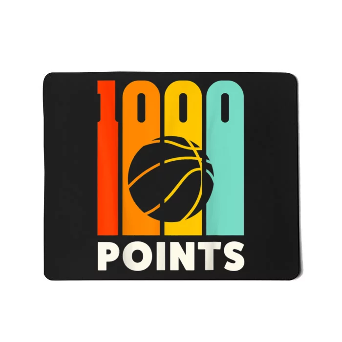 1000 Points Basketball Scorer High School S Basketball Mom Mousepad