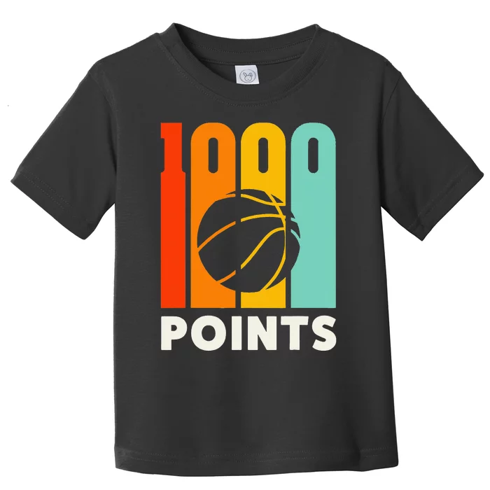 1000 Points Basketball Scorer High School Basketball Player T-Shirt