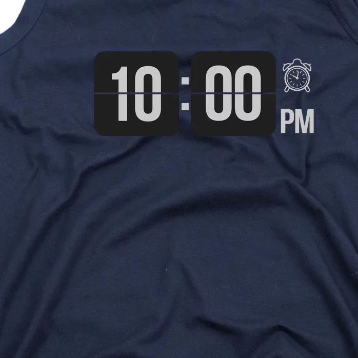 10:00 Pm Clock Tank Top