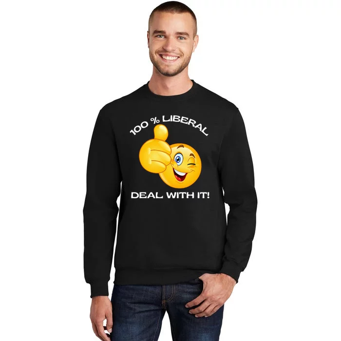 100 Percent Liberal Proud Voter Reelect Biden Sweatshirt