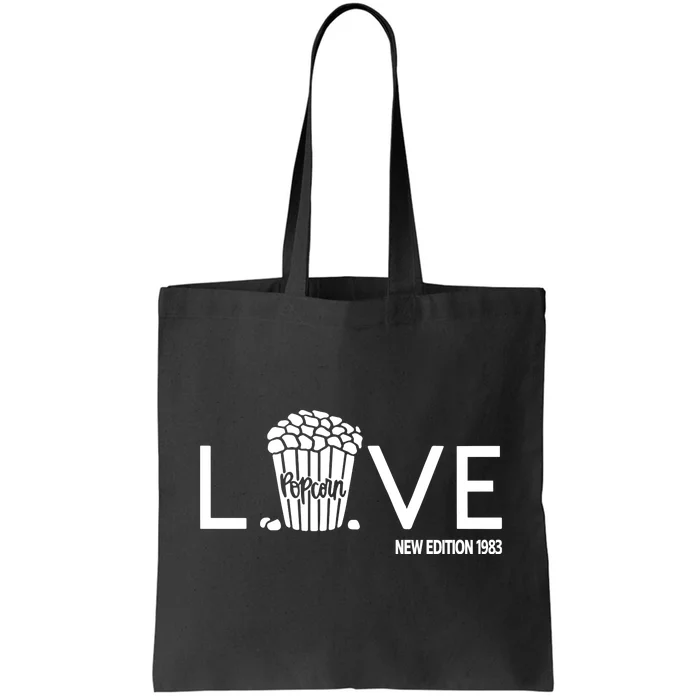 1983 Popcorn Love Tote Bag