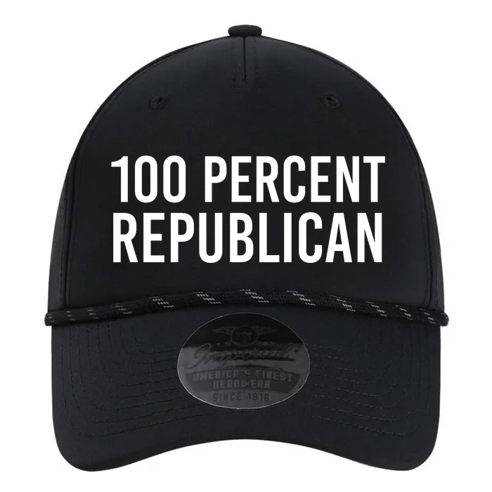 100 Percent Republican, Republican Gift Performance The Dyno Cap