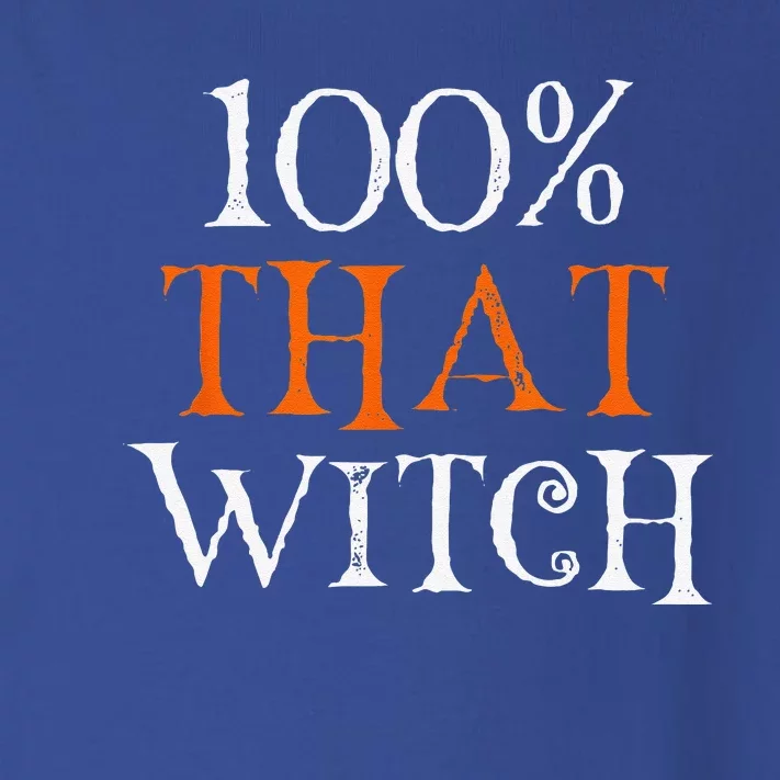 100 Percent That Witch Toddler Long Sleeve Shirt