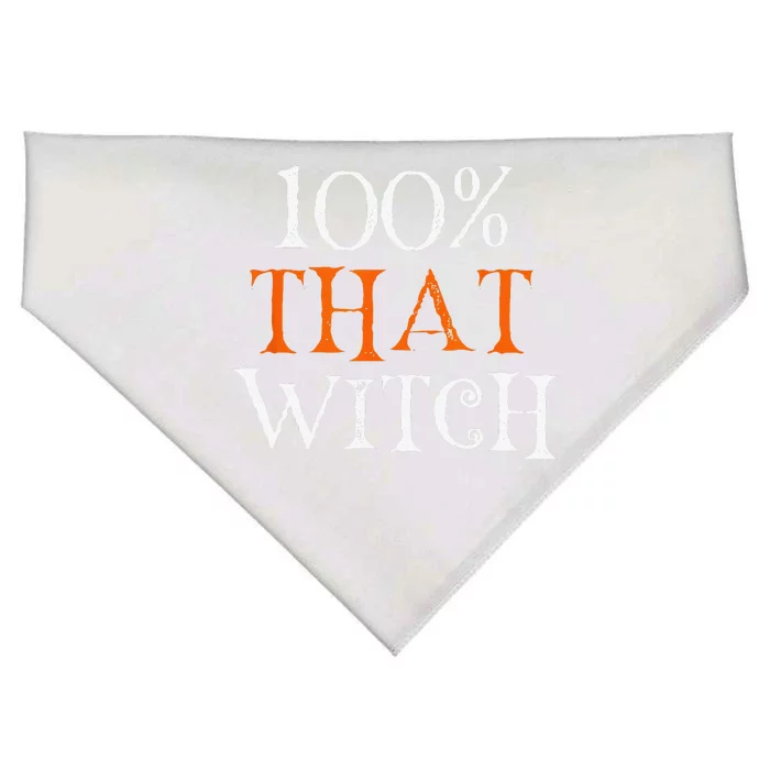 100 Percent That Witch USA-Made Doggie Bandana