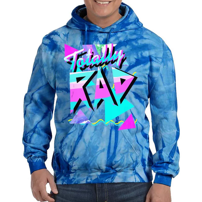 1980's Party Theme Style Totally Rad 80s Casual Hipster Tie Dye Hoodie