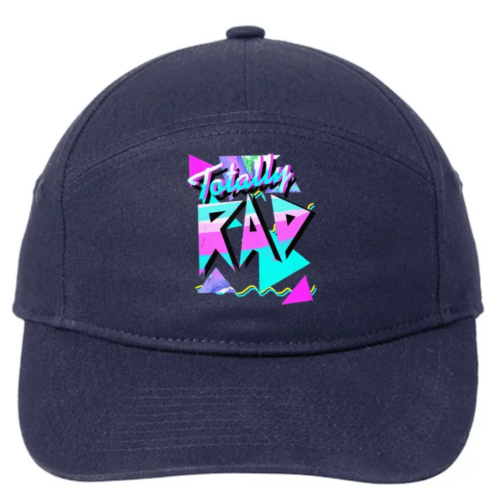 1980's Party Theme Style Totally Rad 80s Casual Hipster 7-Panel Snapback Hat