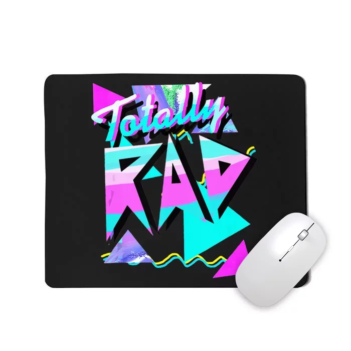 1980s Party Theme Style Totally Rad 80s Casual Hipster V.10 Mousepad