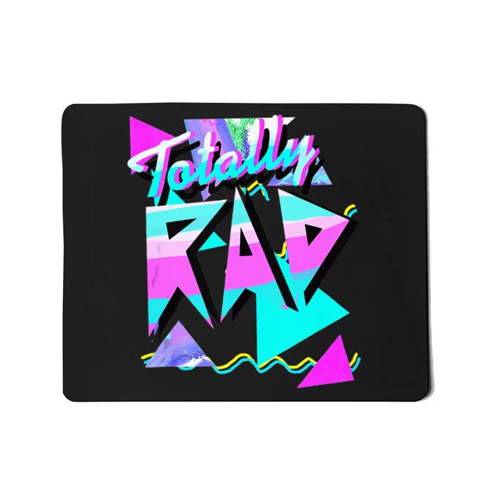 1980s Party Theme Style Totally Rad 80s Casual Hipster V.10 Mousepad