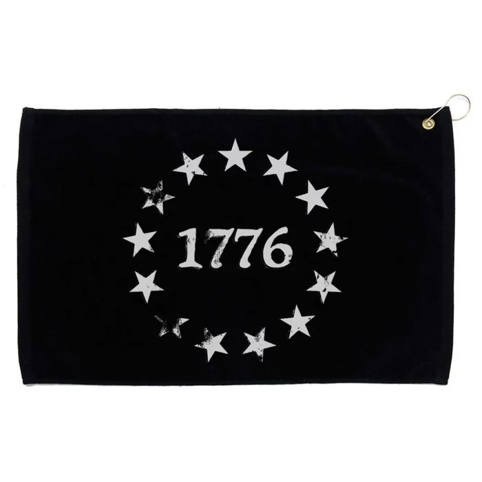 1776 Patriotic Vintage Style Usa Grommeted Golf Towel