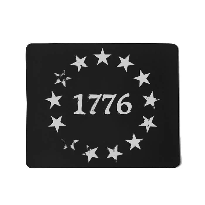 1776 Patriotic Vintage Style USA 4th Of July Mousepad