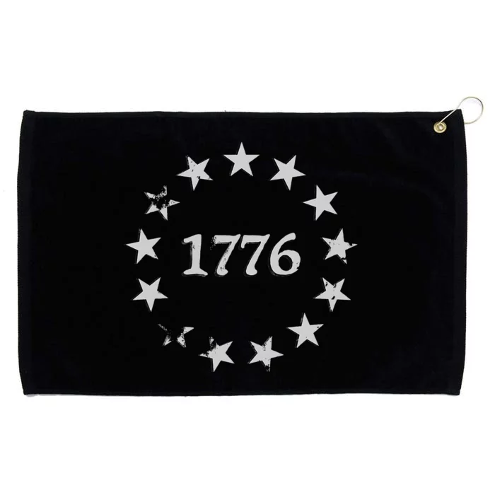 1776 Patriotic Vintage Style USA 4th Of July Grommeted Golf Towel