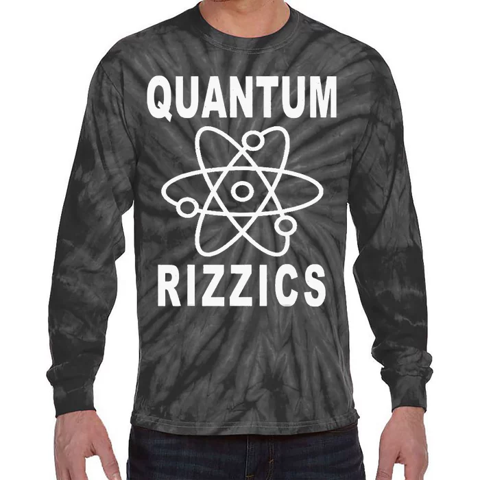 12 Quantum Rizzics Quantum Physics Tie-Dye Long Sleeve Shirt