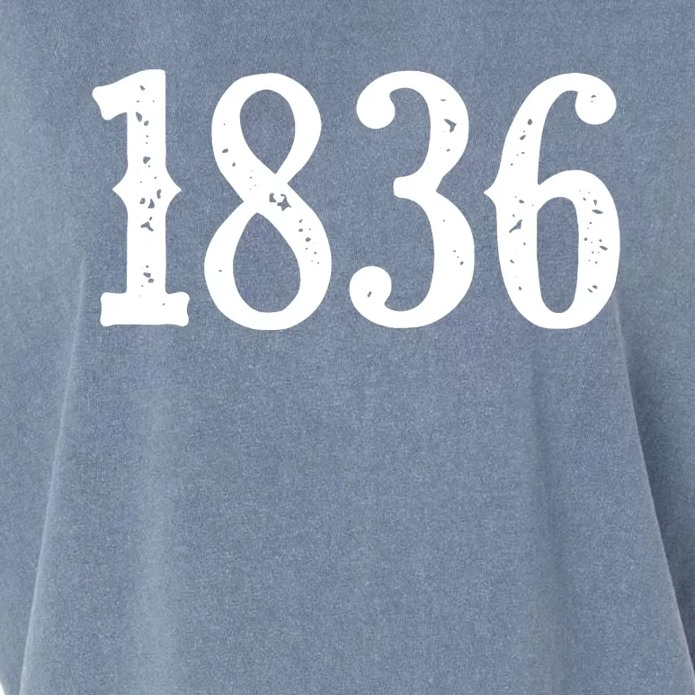 1836 Republic Of Texas Revolution Independence Garment-Dyed Women's Muscle Tee