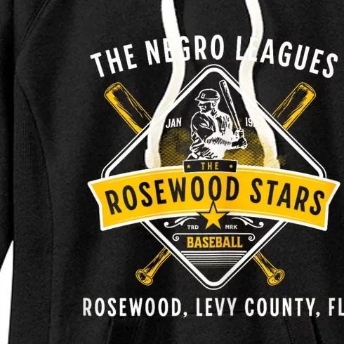 1923 Rosewood Stars Negro League Baseball Legacy Women's Fleece Hoodie